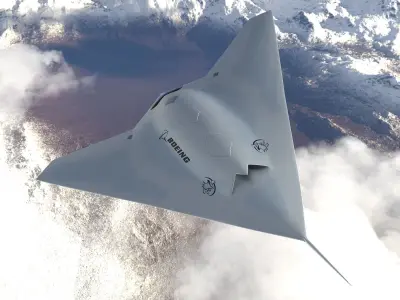 Boeing X-45C Phantom Ray 3D model