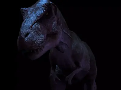 8K JP T REX 3D model