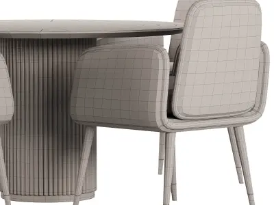 Dining Set 33 3D model