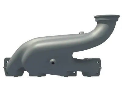 3D Exhaust Manifolds 7 3D model