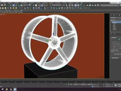 Vossen look alike rim Free 3D model