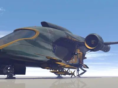 Trooper Transport 3D model