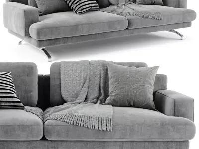 Lemamobili Mustique 2 Seats Sofa Free 3D model