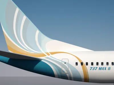Flydubai Boeing 737 max 8 3D model