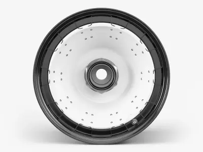 Porsche Turbofan Wheel 3D model