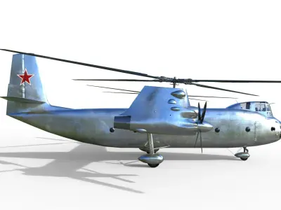 Kamov Ka-22 3D model