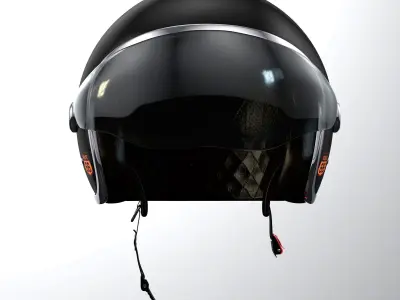 Helmet motorcycle 3D model purchase