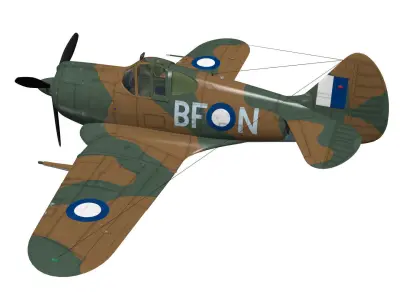 CAC CA-13 Boomerang 3D model