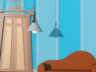 Secretary Room 3D model