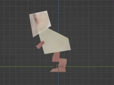 rata poligonal epic backflip Free 3D model