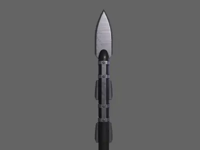 PBR Spear V1a Low-poly 3D model