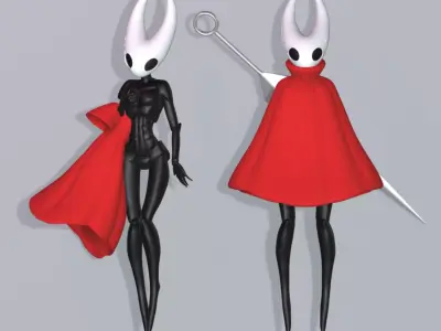 Hollow knight silksong Hornet Free 3D model