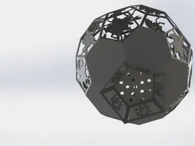 Fire bowl 3D print model