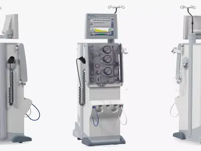 Fresenius 5008 Cordiax Dialysis Machine 3D model