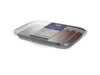 Fresh sausages Fresh Sausages 3D model