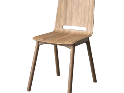  Timber Replica Hussl Forum 2 Chair Model 