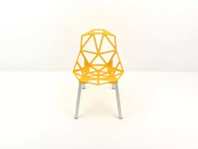 commercial design chair 3D model