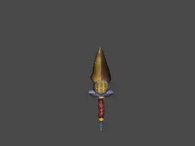 Zeloeman Sword A 54 Low-poly 3D model