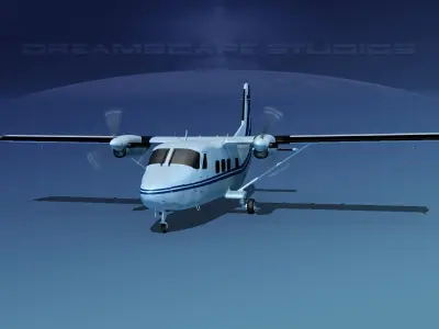 Harbin Y-12 II V02 3D model