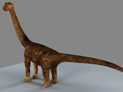 Argentinosaurus dinosaur 3D model