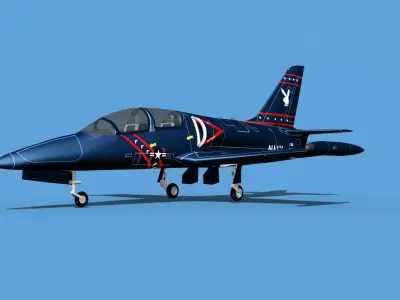 Aero Vodochody L-39C Albatross V12 3D model