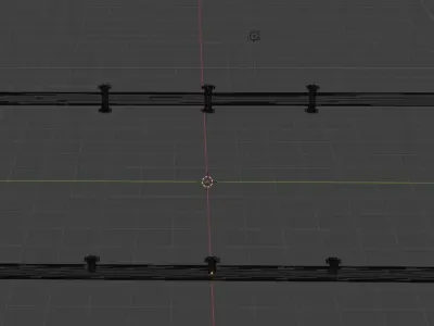 Uranium pipes Free 3D model