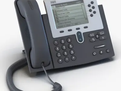 Cisco Unified IP Phone 7961G 3D model