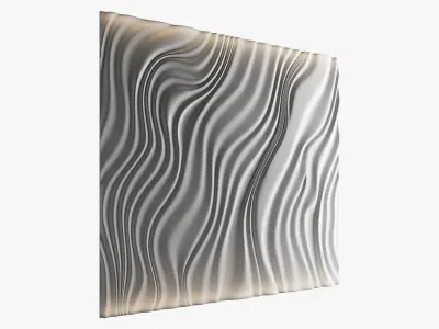 wave wall 13 3D model