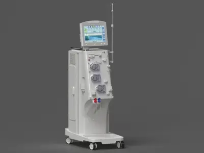 Dialysis Machine 3D model