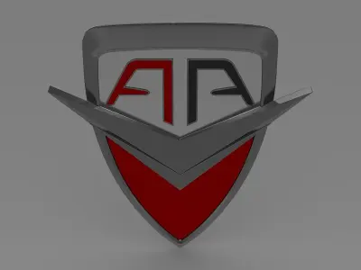 Arrinera logo 3D model