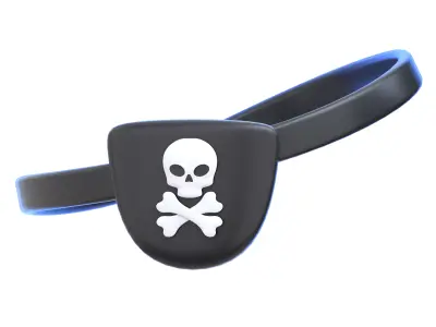 Fantasy Pirate Model with 20 Pirate Elements in C4D FBX OBj 3D model