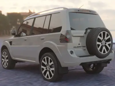 Pajero TR4 2015 3D model