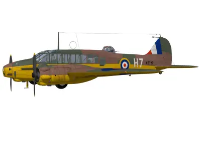 Avro Anson Mk1 early 3D model