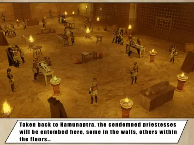 Ancient Egypt Punishment Set Mummification Tools 3D model