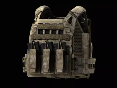 Crye Precision AirLite SPC V2 Low-poly 3D model