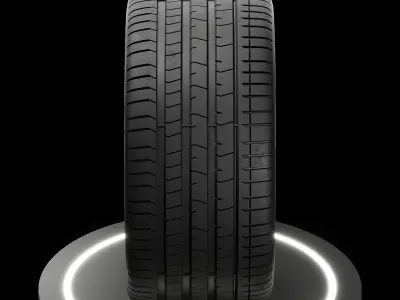 Pirelli PZ4 315 30 ZR22 107Y 3D model