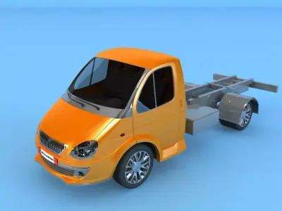 gazelle car 3D model