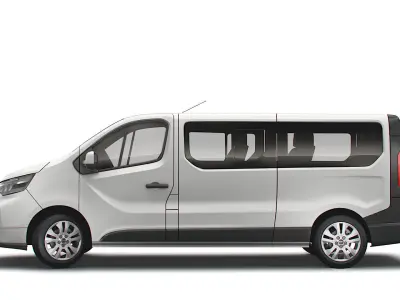 Nissan NV 300 Minibus LWB 2021 3D model