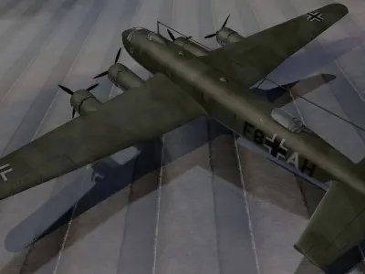 Focke-Wulf Fw-200C-1 Condor 3D model