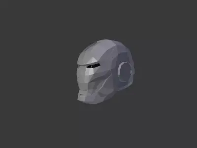 Iron Man Mk2 Free low-poly 3D model