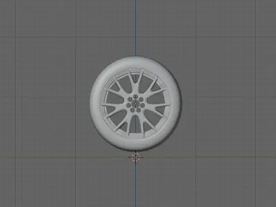 Blender Wheel Introduction 3D model