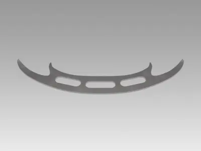 Klingon Bat leth 3D model