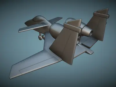 PZL-230 Skorpion - 3D Printable Model 3D print model