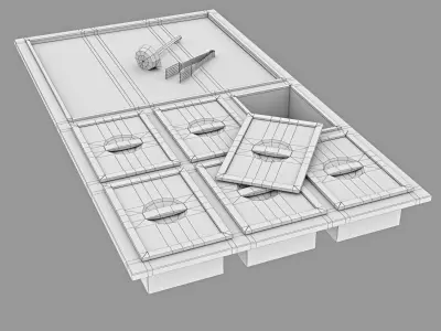 Buffet Equipment 3D model