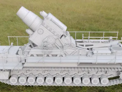 Karl Geraet Low-poly 3D model