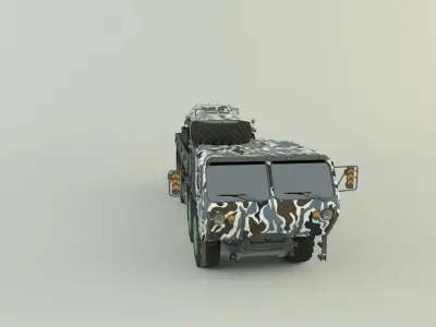 M 977 Hemtt Truck Replica SDKFZ 250 3D model