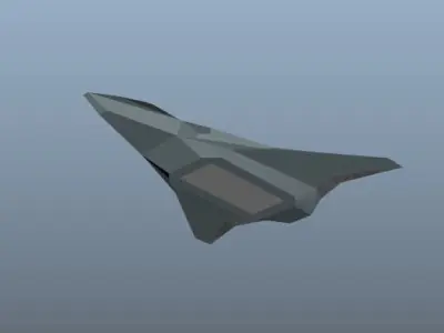 6th Generation MRF Low-poly 3D model