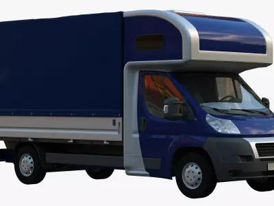 Chassis Truck 3D model