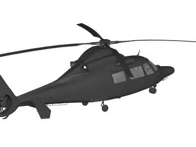 Eurocopter AS-365 3D model