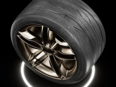 Vulture Concept Tire 3D model